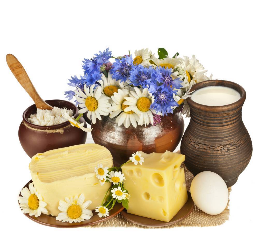 

Картина на холсте LaPrint Молочные продукты 60х60 см