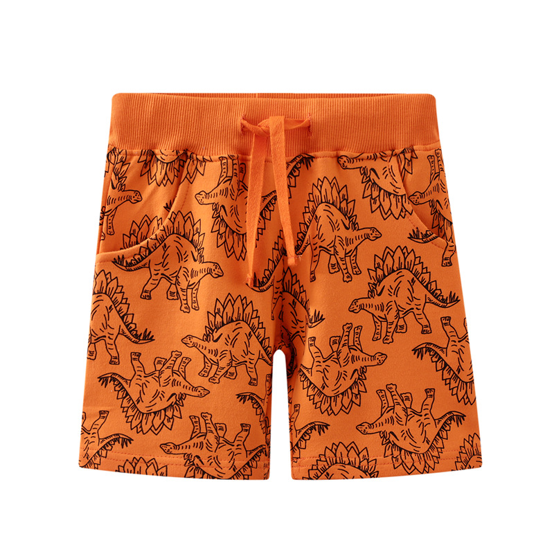 

Шорты для мальчика Orange dinosaurs Jumping Meters (128 / 7 лет ) Оранжевый