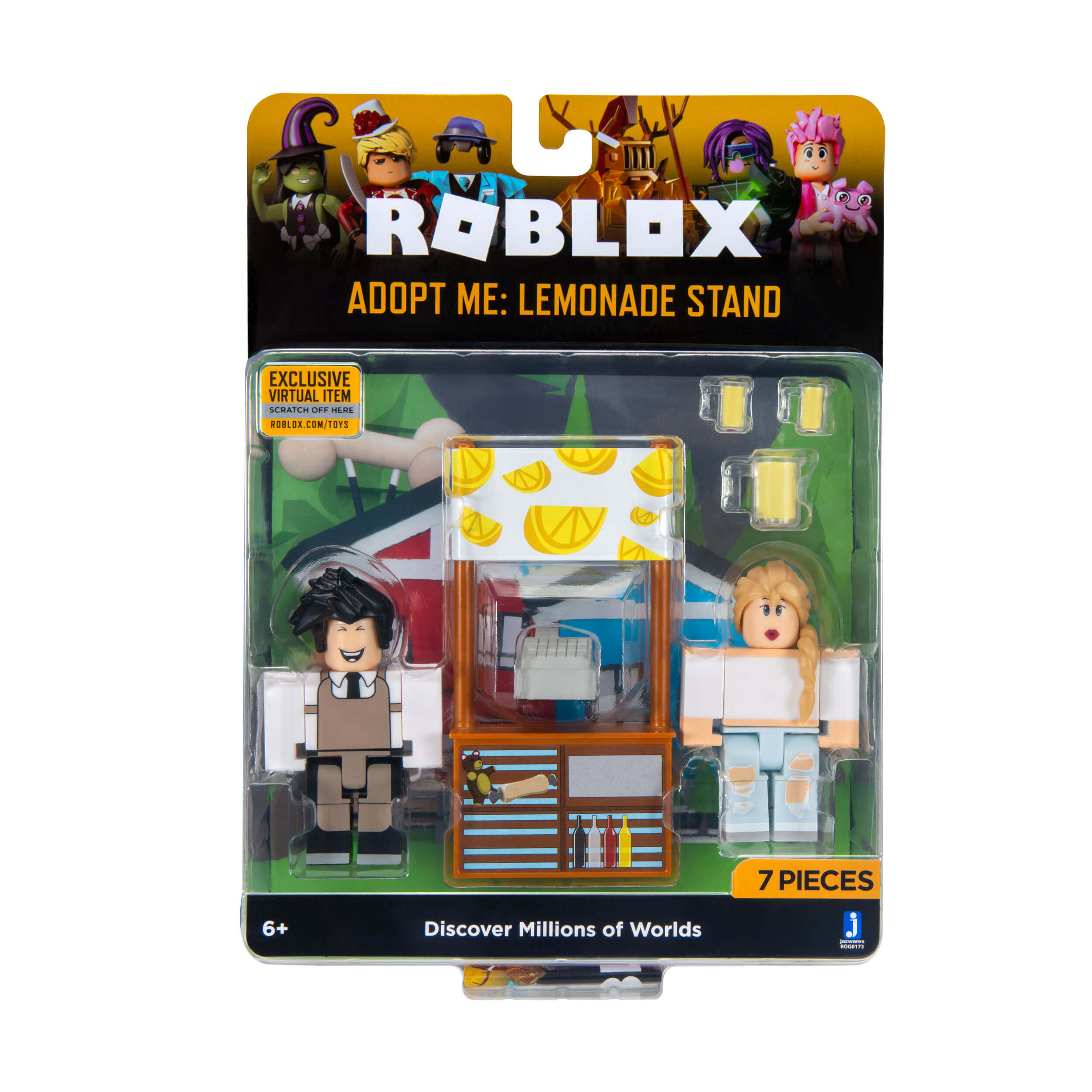 

Ігрова колекційна фігурка Jazwares Roblox Game Packs Adopt Me Lemonade Stand W6 (ROG0173)