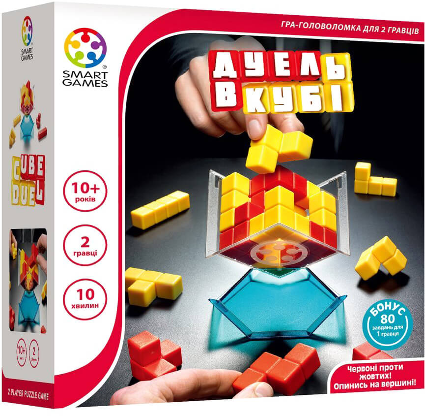 

Настільна гра Smart Games Дуель в кубі (SGM 201 UKR)