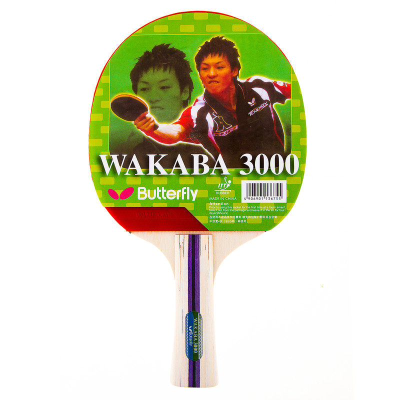 

Ракетка для настольного тенниса Butterfly Wakaba, W-3000