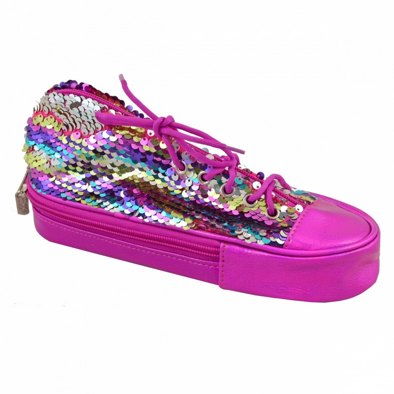 

Пенал мягкий YES TP-24 Sneakers with sequins rainbow (532722)