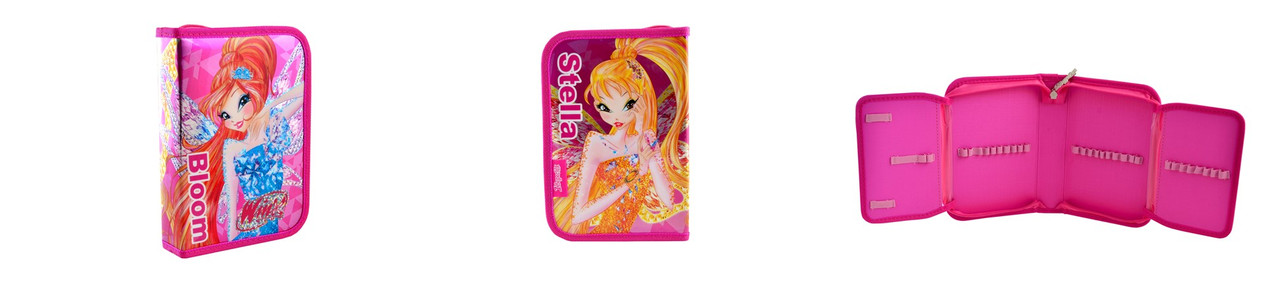 

Пенал-книжка 1 Вересня 1 отд. 1 отв. HP-03 Winx (532202)