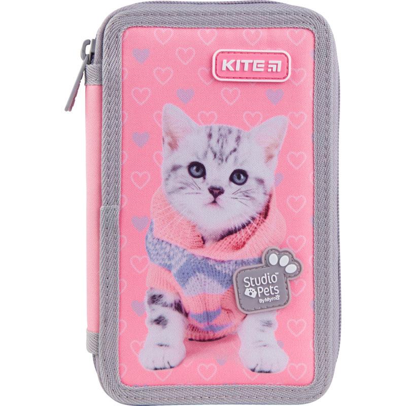 

Пенал-книжка Kite Studio Pets 19,5x12,5x4см 2 отд. (SP21-623)