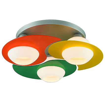 

Потолочный светильник INL-9291C-03 Silver & Green, Yellow, Orange