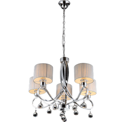 

Люстра INL-1145P-05 Chrome & Silver