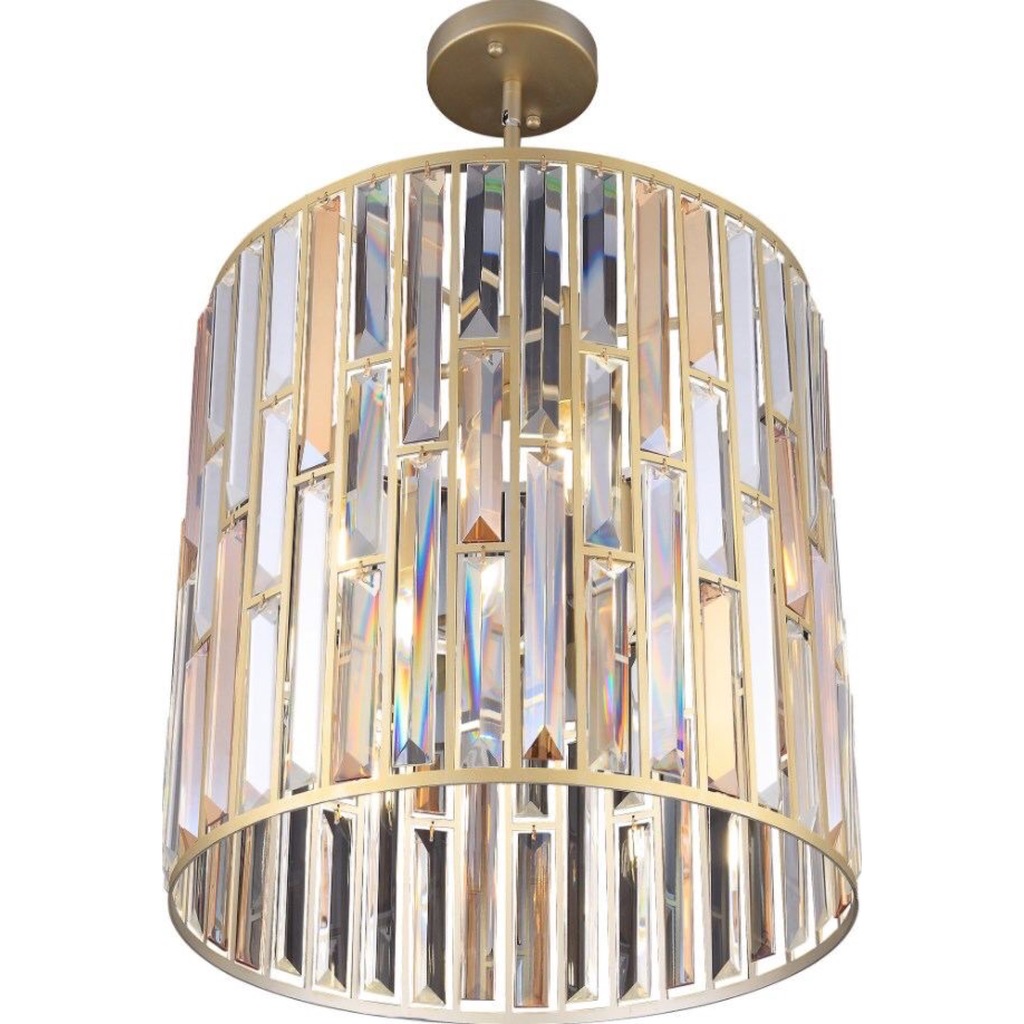 

Люстра INL-1143P-05 Silver Leaf