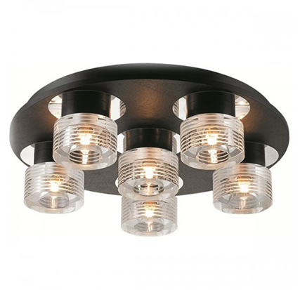 

Потолочный светильник LC-313.1.06 Antique brass & Walnut
