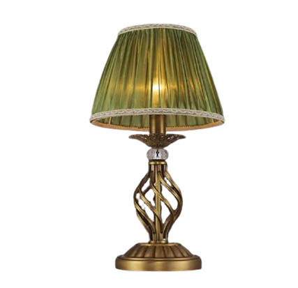 

Настольная лампа INL-6121T-11 Golden Brass/Green