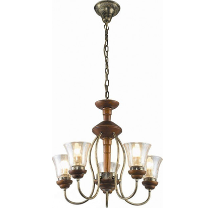 

Люстра INL-3078P-05 Walnut