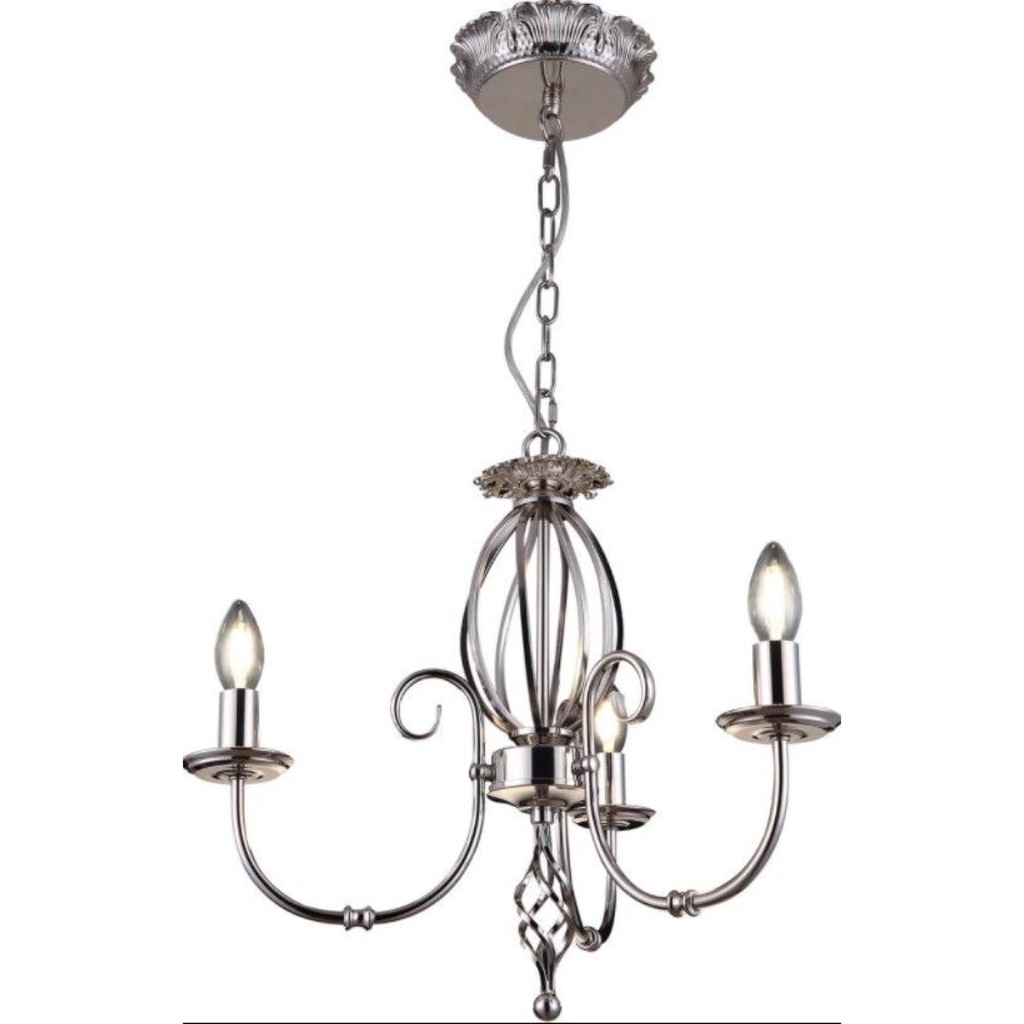 

Люстра INL-6142P-03 Polished Nickel