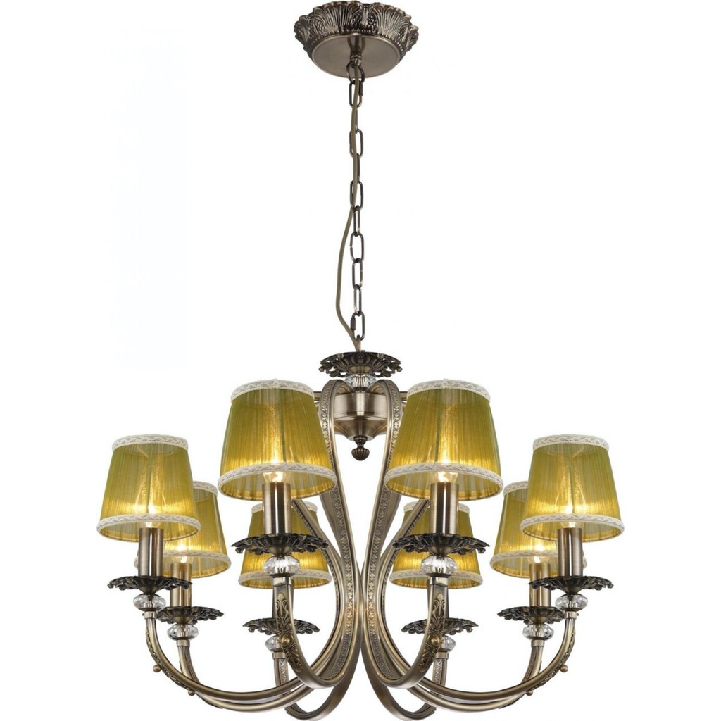 

Люстра INL-6116P-08 Antique brass