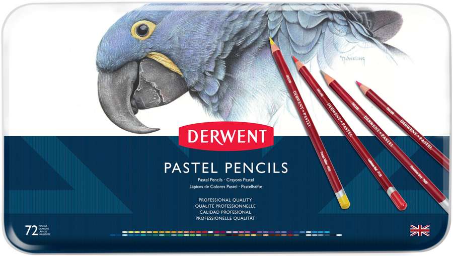 

Набор пастельных карандашей Derwent Pastel 72 цветов (32996)
