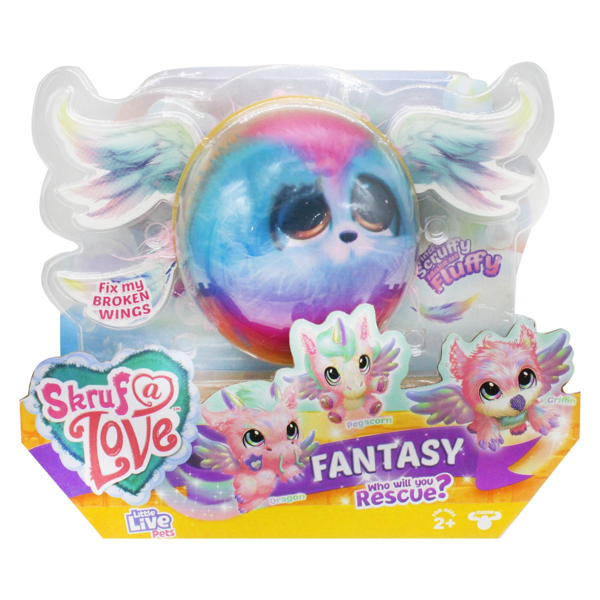 

Мягкая игрушка-сюрприз Scruff A Luvs радужная MiC (2124) (159416)