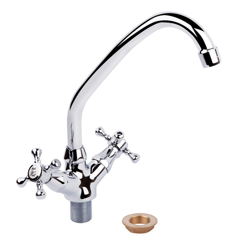 

Смеситель для кухни Qtap Mayfair CRM 271F (QTMAYCRM271FK)