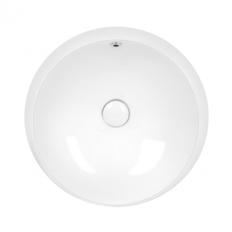 

Раковина Qtap Jay с донным клапаном (QT0711K305W)