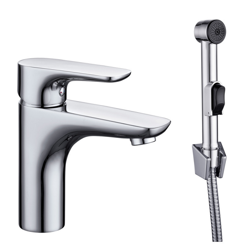 

Смеситель для раковины с лейкой Qtap Flaja 1510L102C (SD00042118)