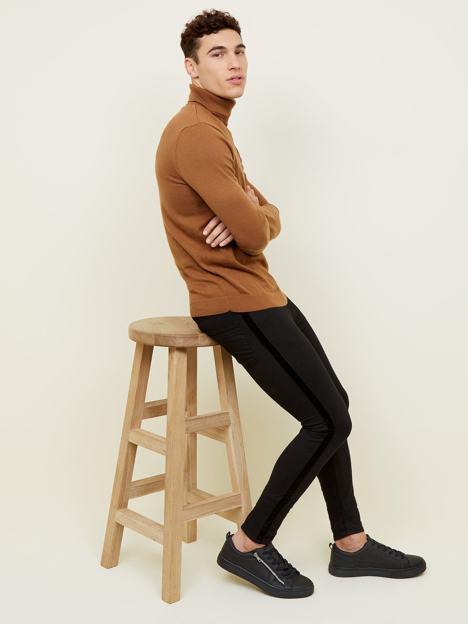 

Джинсы New Look Super Skinny 48-50р L 34/32 UK36/34 черные 20-00141