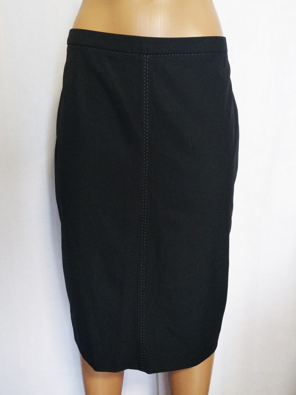 

Юбка женская черная карандаш Zara Basic (размер 46, M, EU 40, USA 8)
