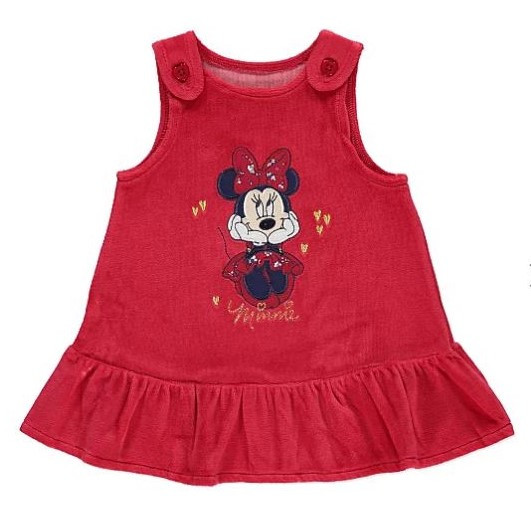 

Комплект детский платье сарафан футболка Minnie Mouse George (размер 68-74 см (6-9 мес, 9,5 кг))