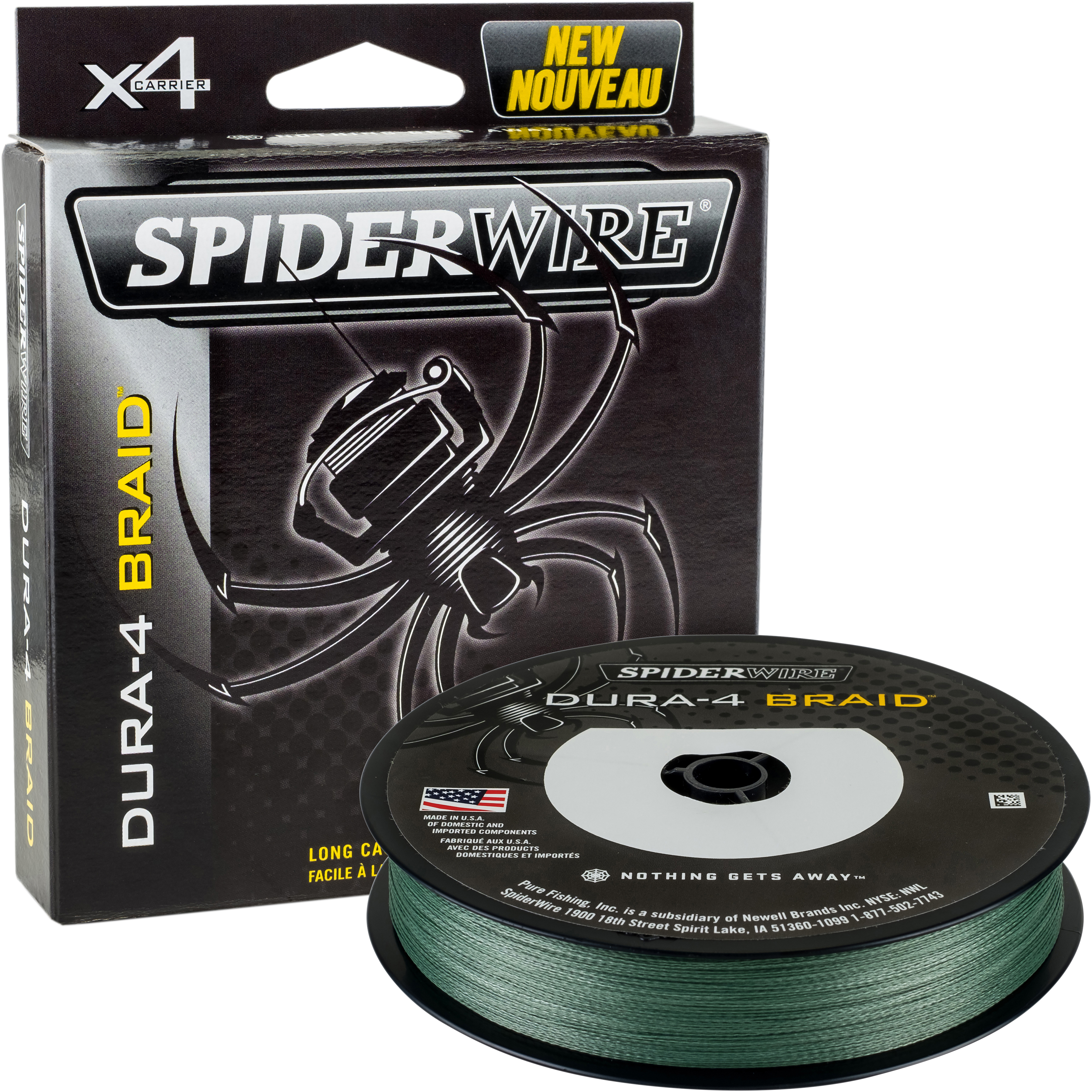 

Шнур Spider Wire Dura 4 Moss ESD4G-DURA4 150 м 0.25 мм 23.2 кг Green (1450382)