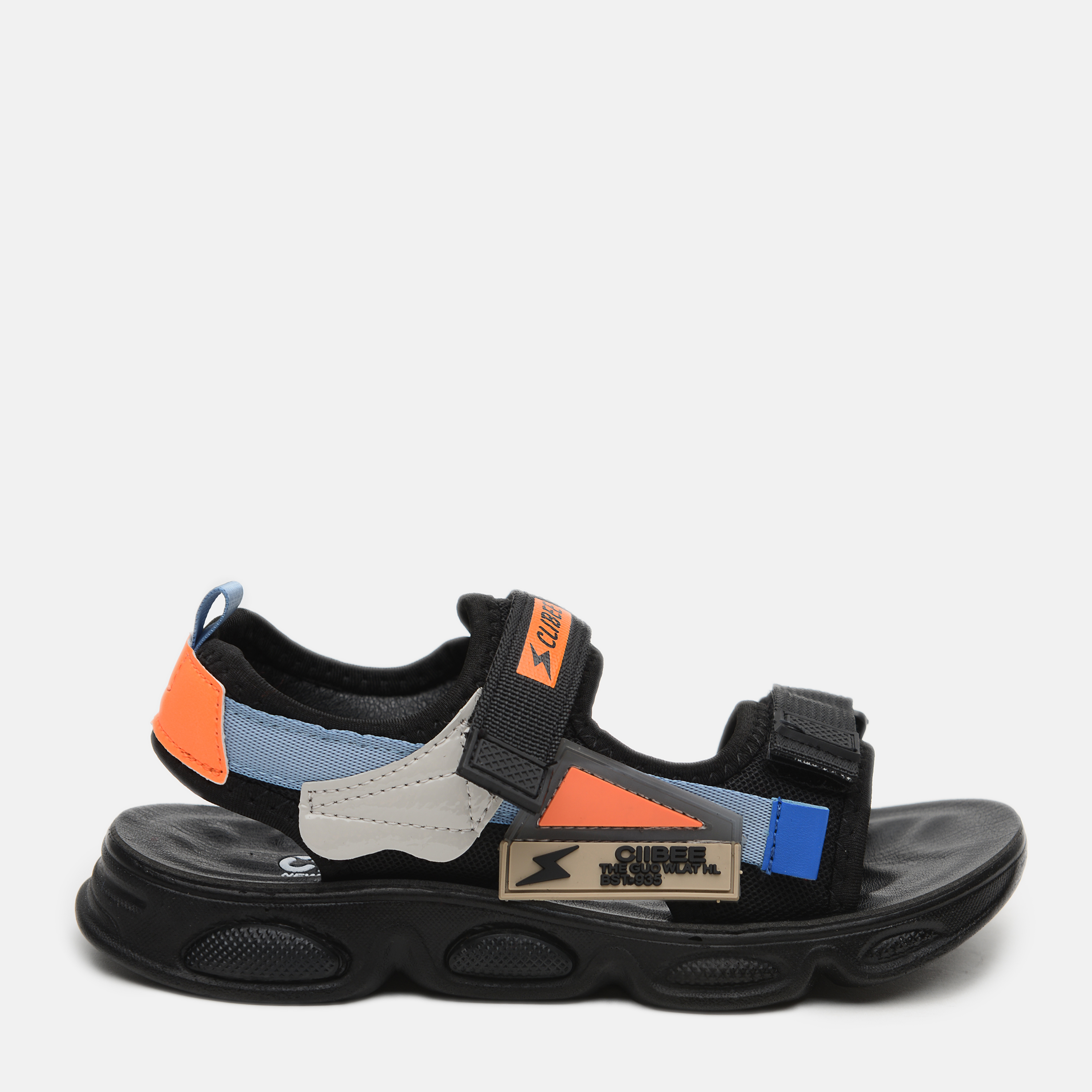 

Сандалии Clibee Z851 33 21.5 см Black-Orange