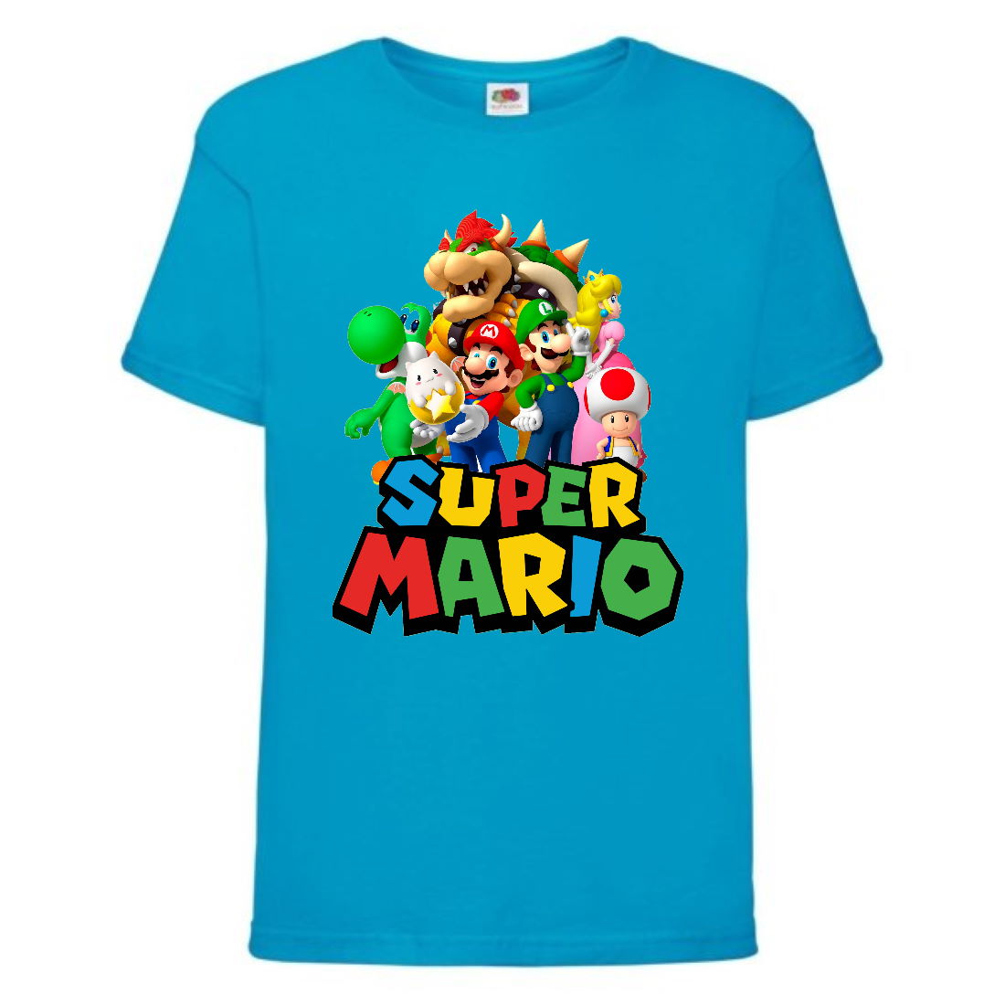 

Футболка Супер Марио 10 (Super Mario) синяя (SMar blu-4) 116 см