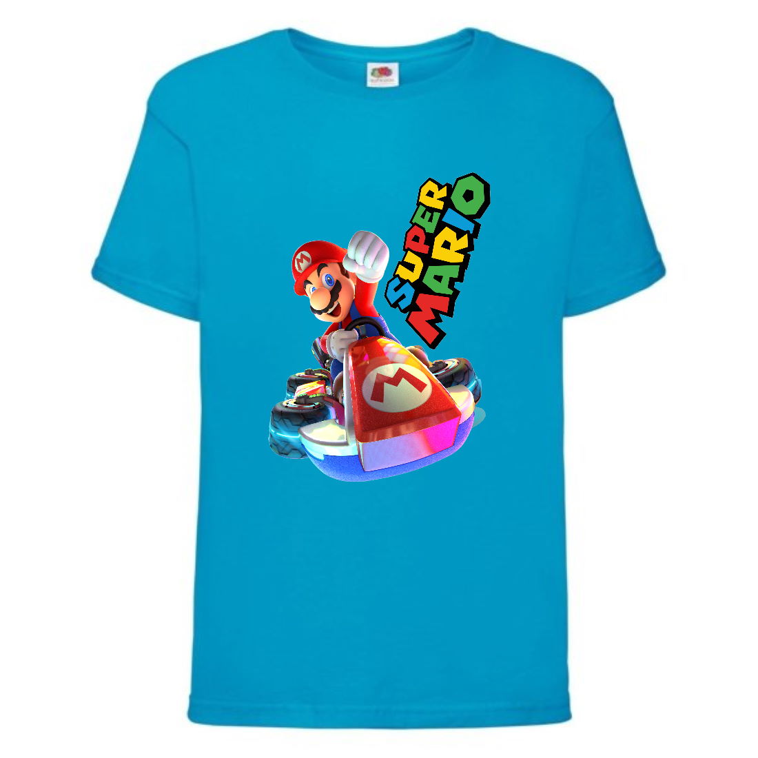 

Футболка Супер Марио 1 (Super Mario) синяя (SMar blu-02) 116 см