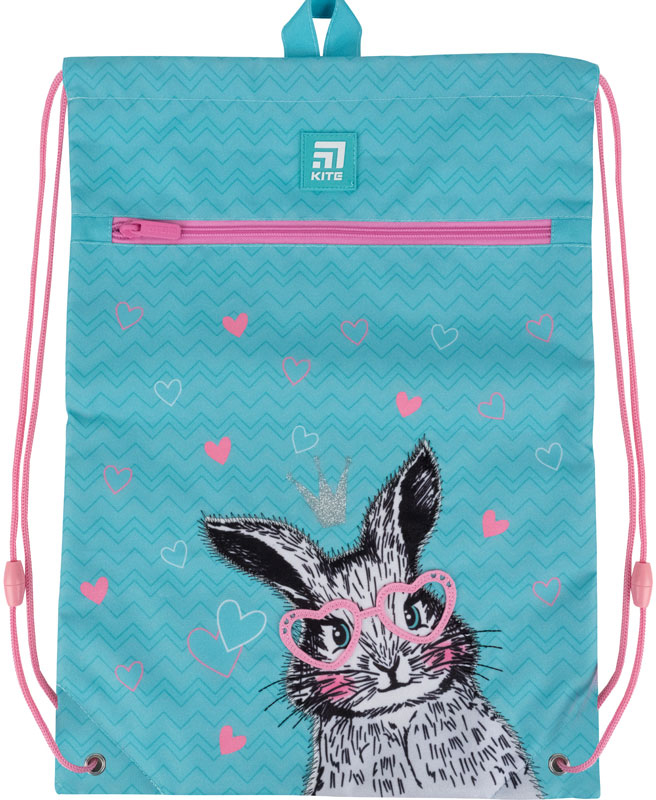 

Сумка для обуви с карманом Kite Education Cute Bunny 46x33 см (K21-601M-1)