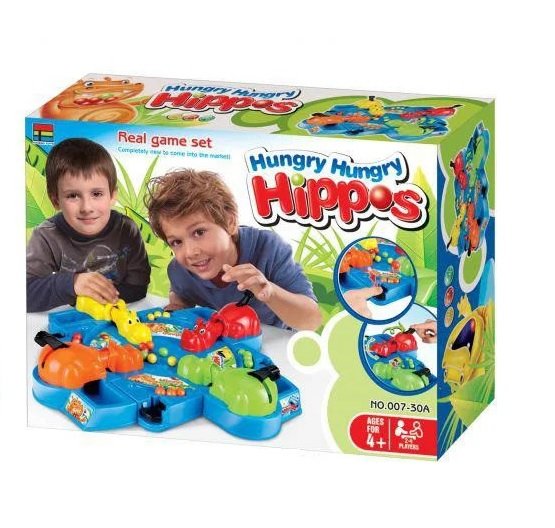 

Настольная игра Kinqso Toys Голодные бегемотики HC035094