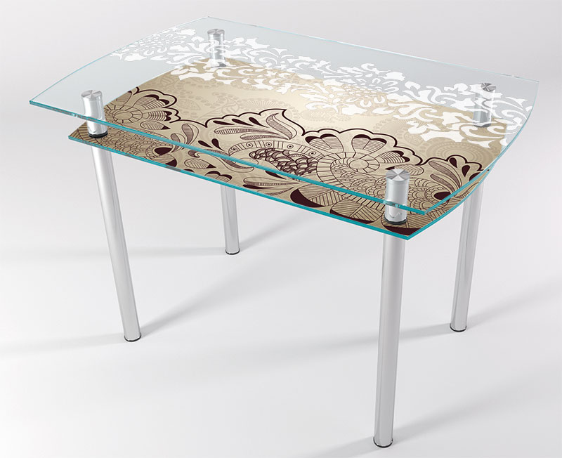 

Стол стеклянный "Jam" Медана KT-02 110х70 см