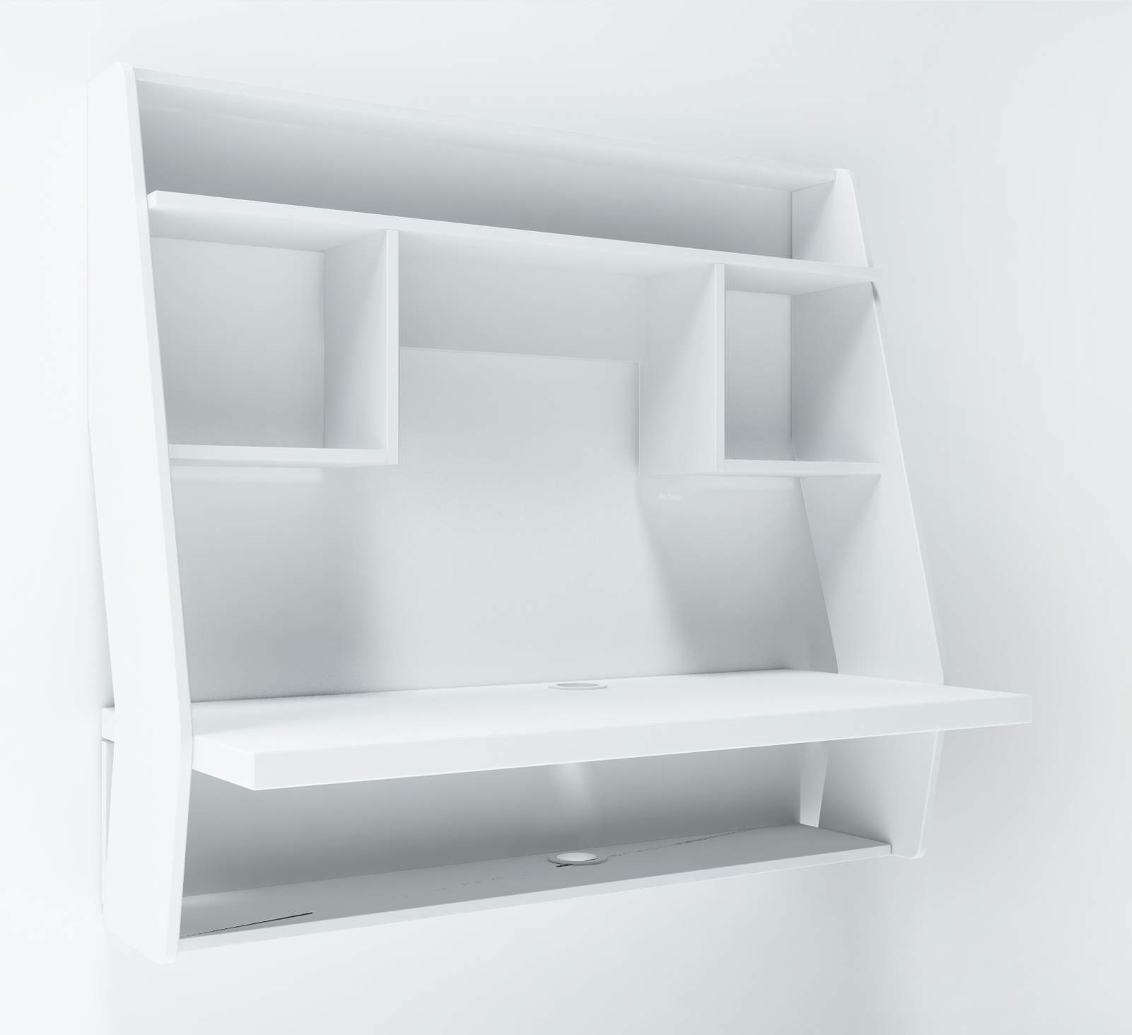 

Навесной компьютерный стол "Comfy Home" AirTable-III WT (белый)