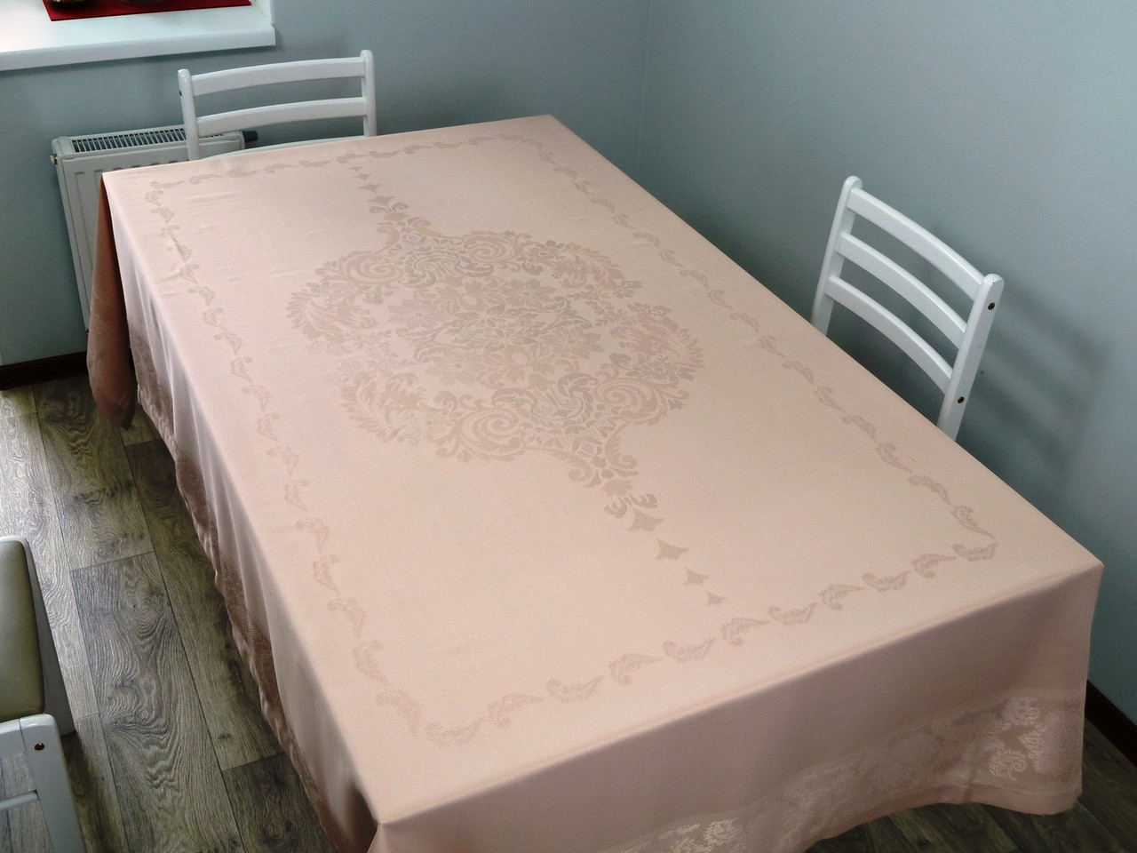 

Скатерть SAFIR прямоугольная Jumbo 160*300 бежевая