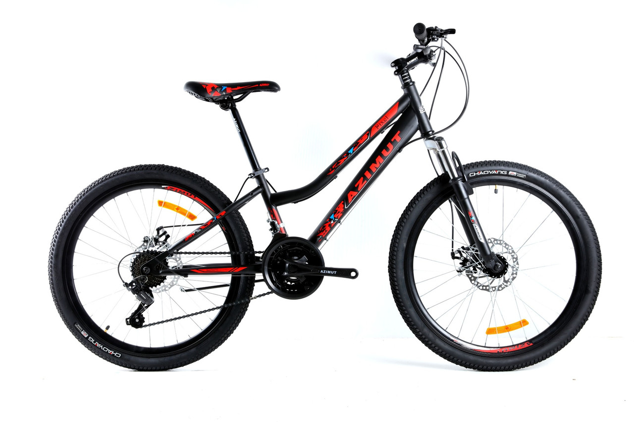 

Велосипед Azimut Pixel 2021 Shimano 26" Black / Red