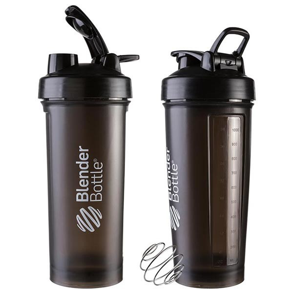 

Бутылка для воды BlenderBottle 1000мл, шейкер чорный