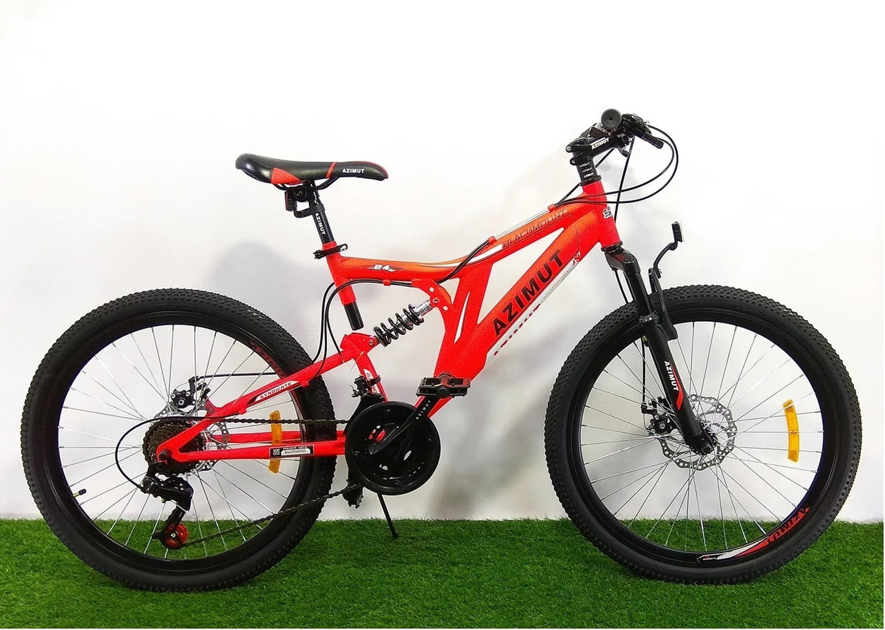 

Велосипед Azimut Blackmount 26" 18" Red