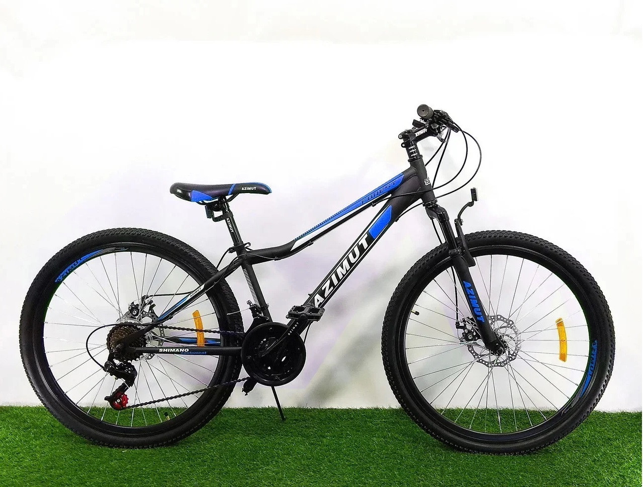 

Велосипед Azimut Forest 26" 13" Black /Blue
