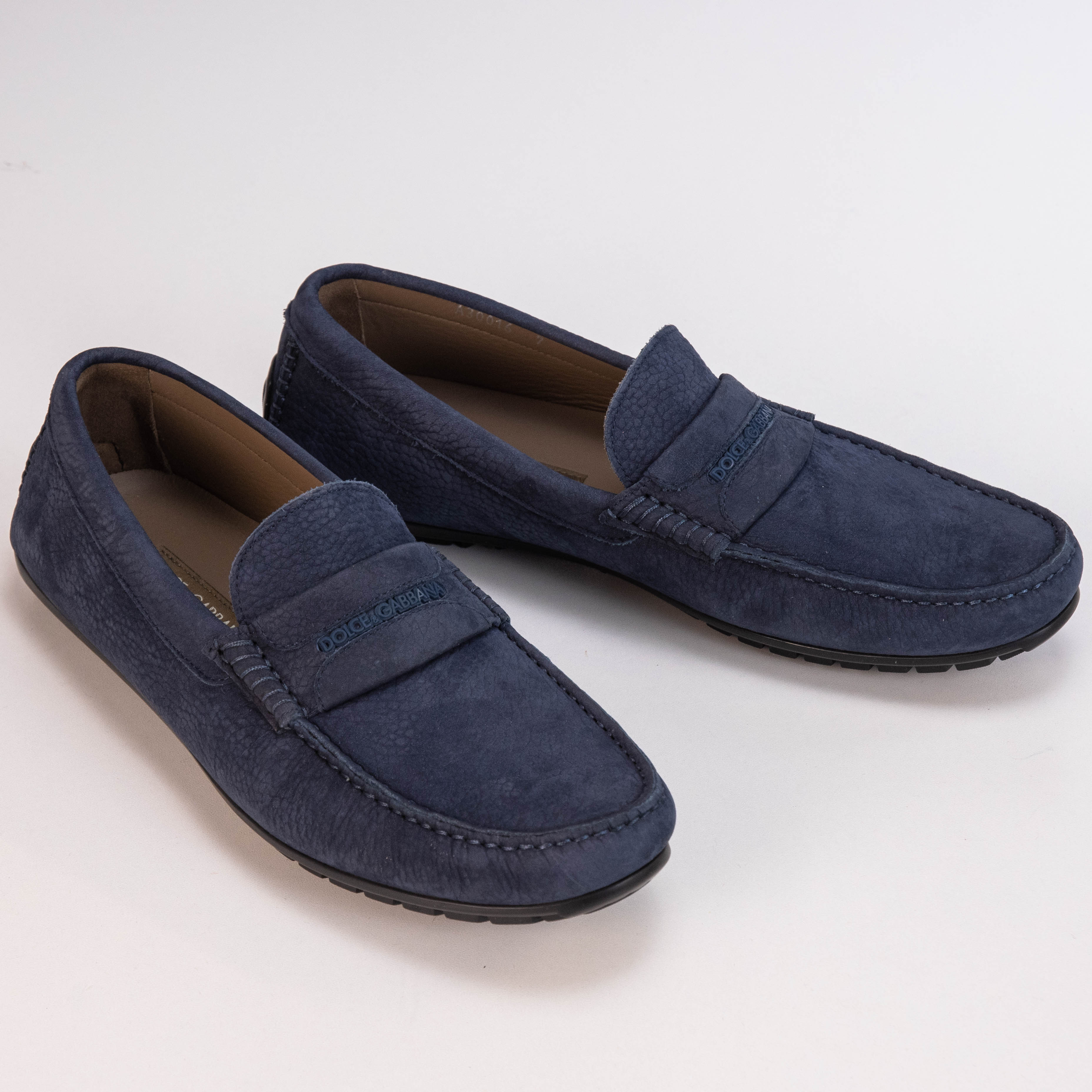 

Мокасины Dolce&Gabbana A30016 AC337 80652 Blu Notte 40