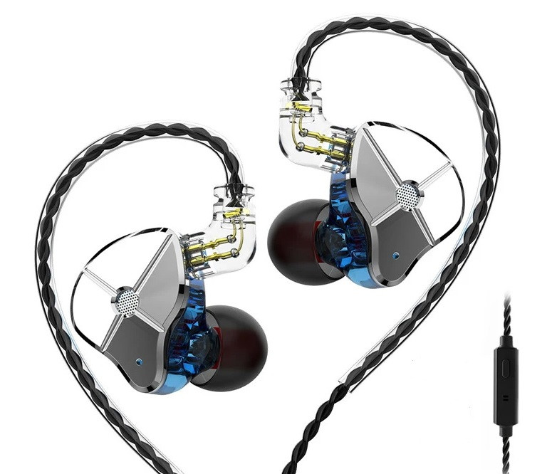 

Проводные гибридные HiFi наушники TRN ST1 c микрофоном Blue (Гарнитура TRN ST1)