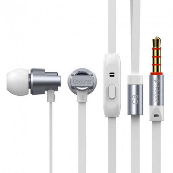 

Наушники celebrat c8 Silver