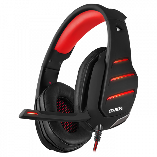 

Наушники sven ap-u997mv black-red