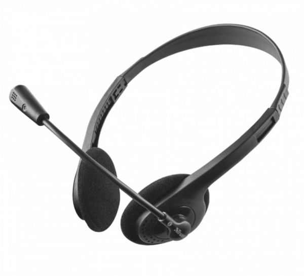 

Наушники Trust Ziva Chat Headset Black (21517)