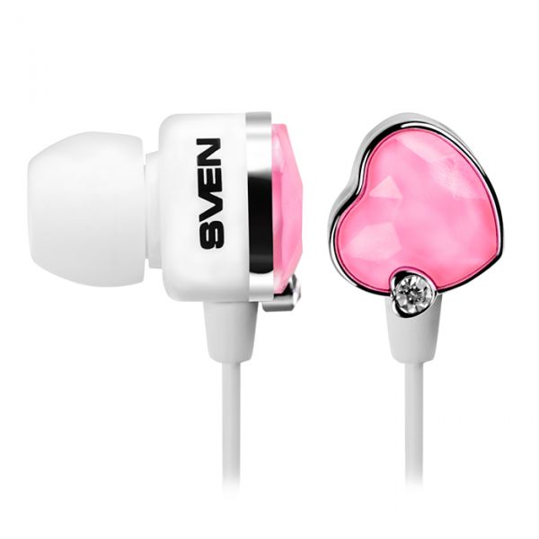 

Наушники sven seb-150 (gd-1500) Glamour white-pink