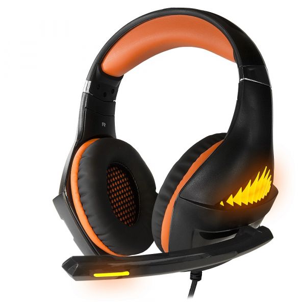 

Наушники Crown cmgh 2103 usb Orange