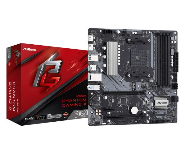 

Материнская плата ASRock a520m Phantom Gaming 4 Socket am4