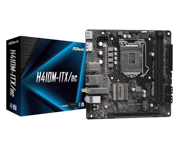 

Материнская плата ASRock H410M-ITX/ac Socket 1200