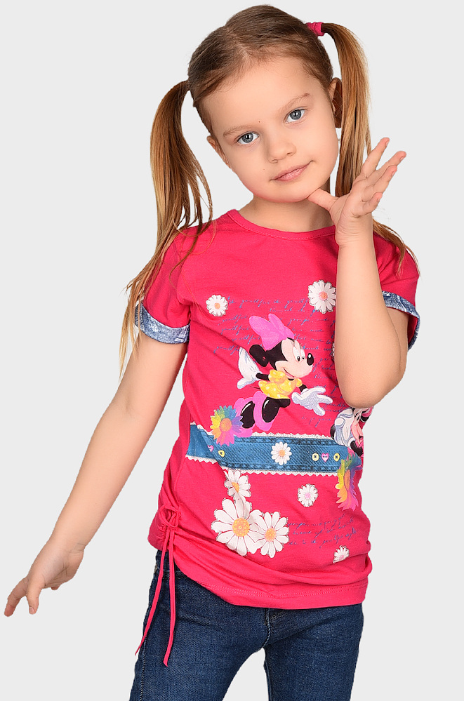 

Футболка SEYMANUR 0937 122 см Малиновый