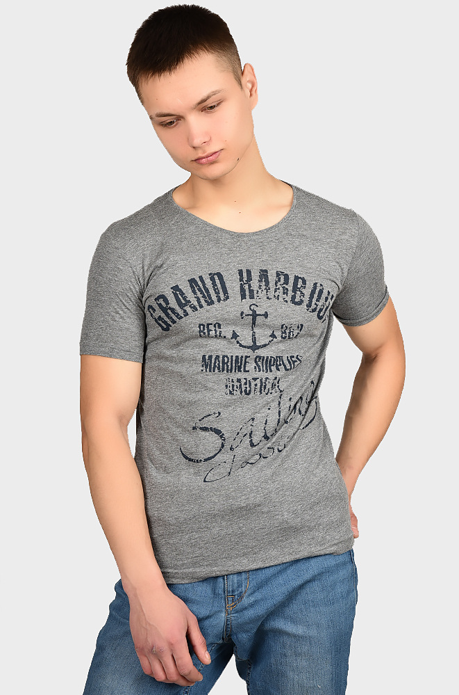 

Футболка AAA 659 S Серый