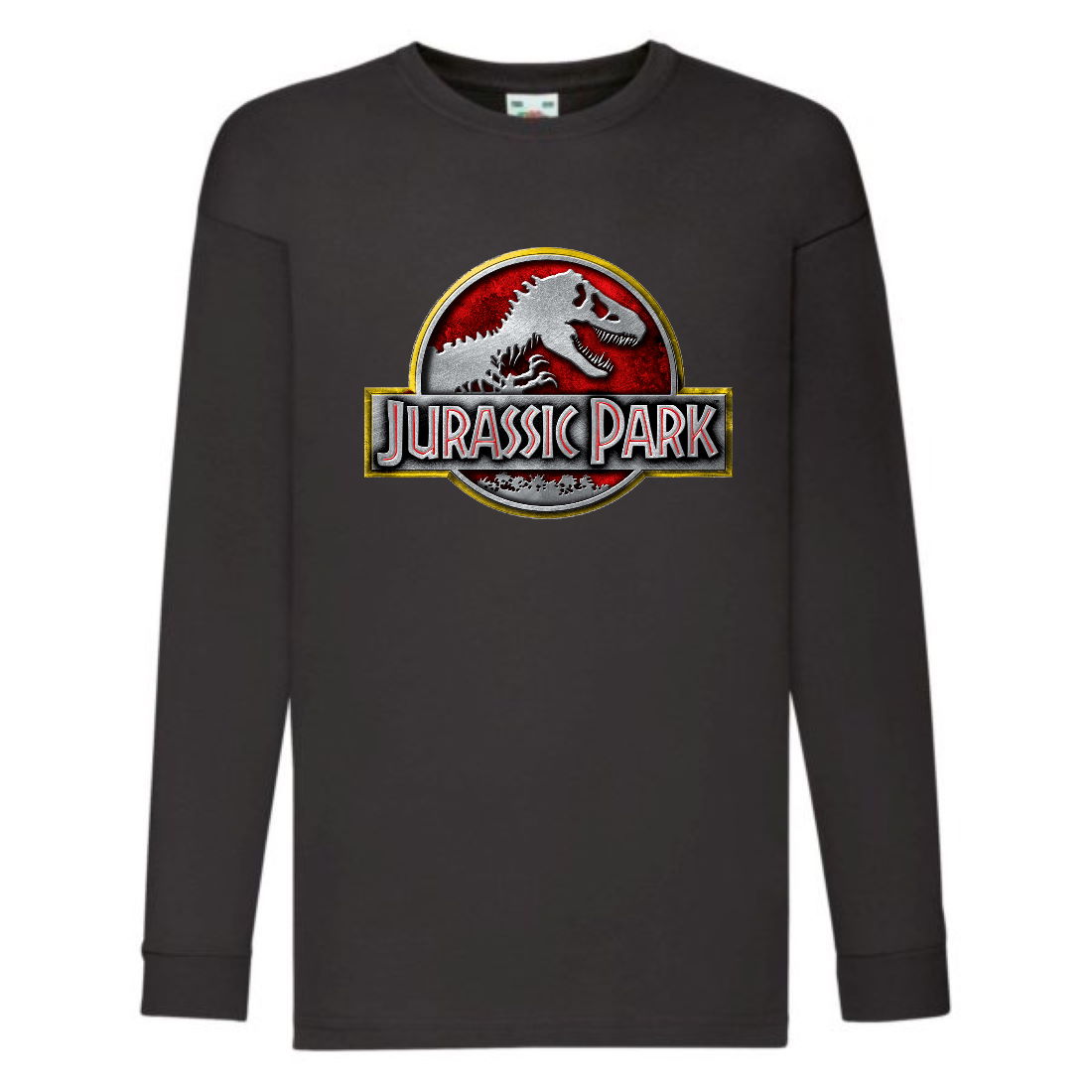 

Лонгслив реглан Парк Юрского Периода 007 (Jurassic Park) черный (JPK blc 007) 104 см