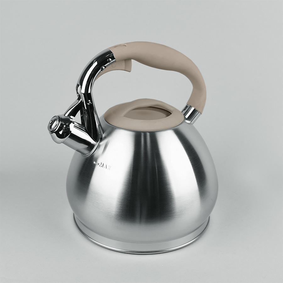 

Чайник Maestro со свистком 3 л Steel / Brown (MR-1318)